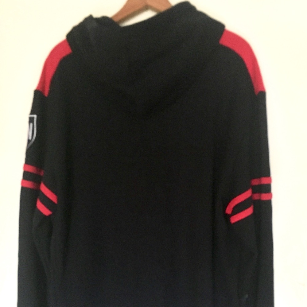 Reason Rival Men’s Black Graphic Hoodie Sweatshirt - Picture 3 of 8